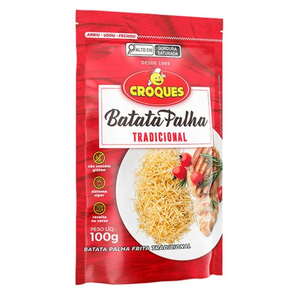 BATATA PALHA CROQUES 100 G TRAD