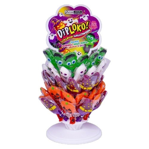 PIRULITO DIP LOKO TORRE HALLOWEEN 15G