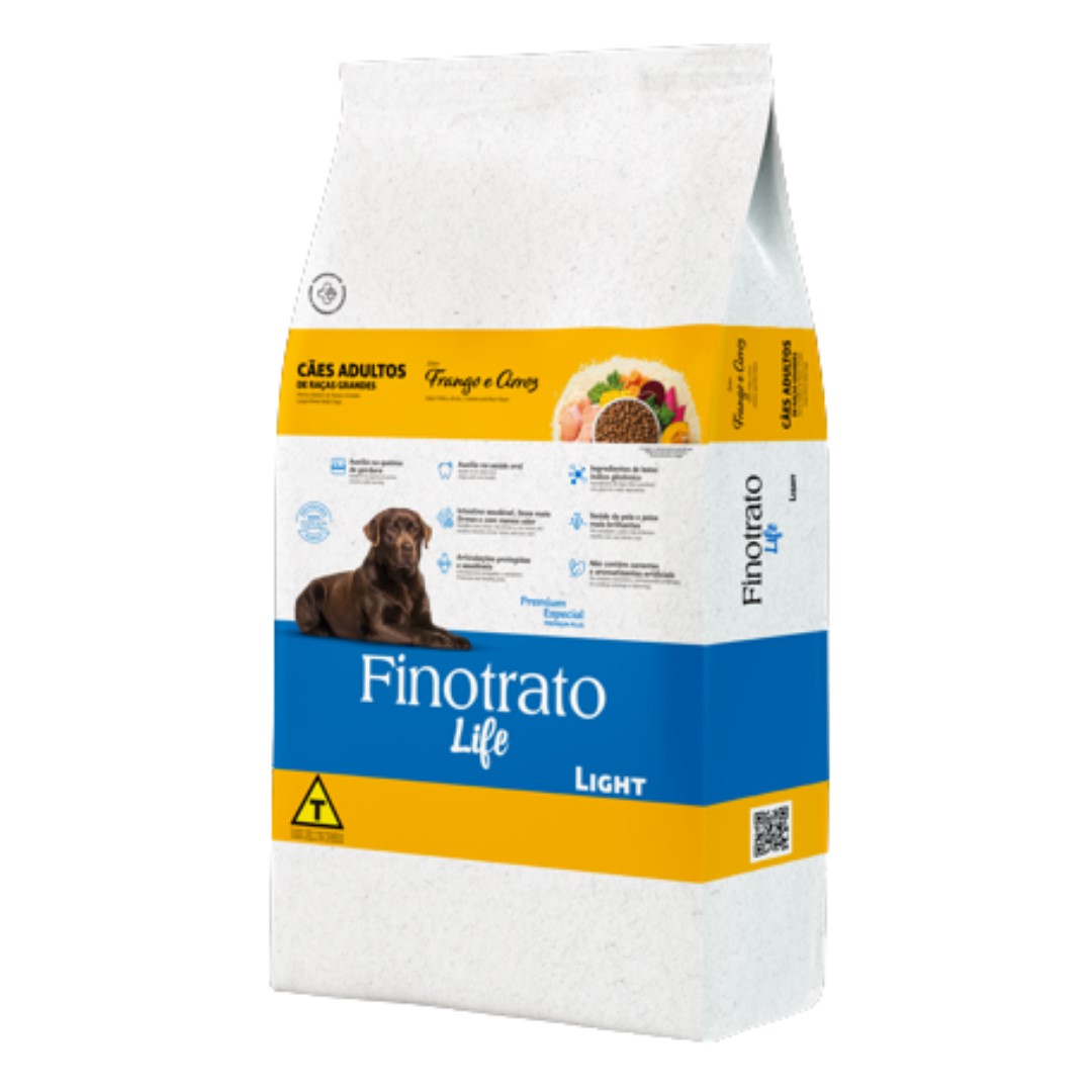 VB RACAO FIN LIFE LIGHT AD RG 15KG