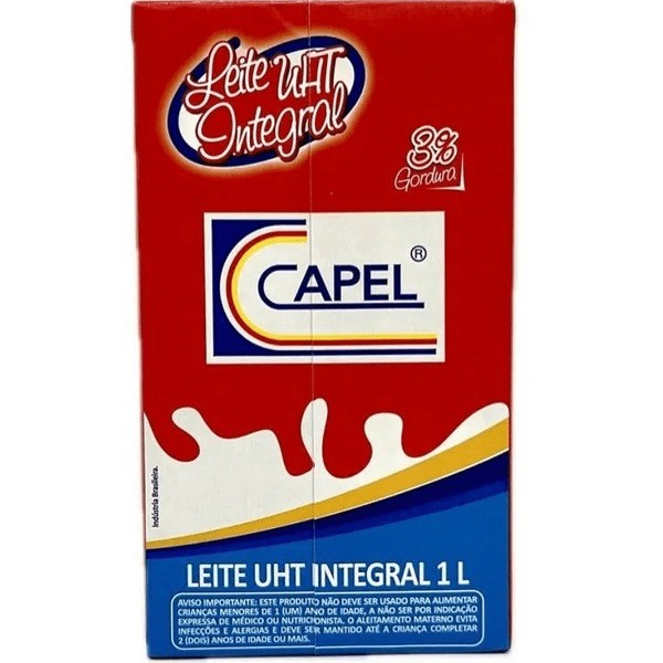 LEITE CAPEL INTEGRAL 1 L