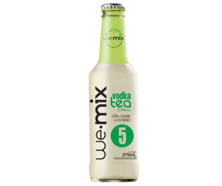 WE MIX LIMAO E GENG COM CHA BRANCO 275ML