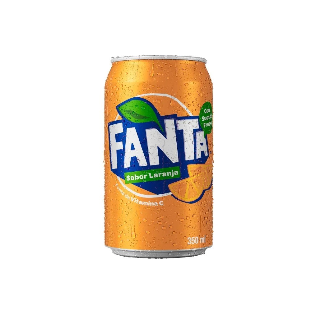 REFRIGERANTE FANTA LT 350ML LARANJA