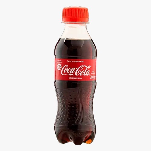 REFRIGERANTE COCA COLA PET 200 ML