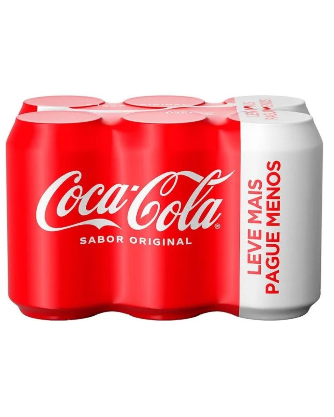 REFRIGERANTE COCA COLA 350ML C/06