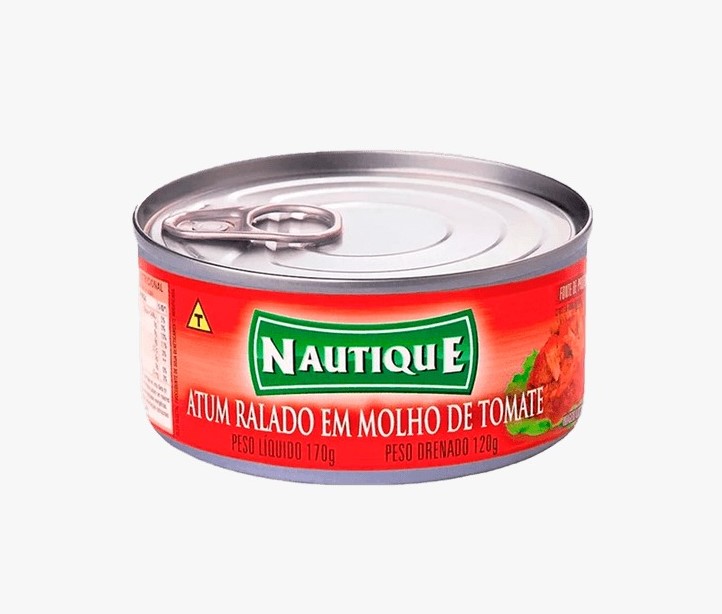 ATUM RALADO MOLHO DE TOM NAUTIQUE 170G