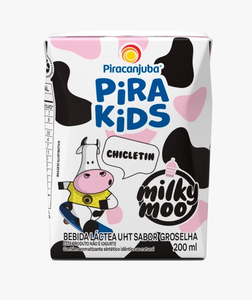 BEBIDA PIRAKIDS MILKYMOO CHICLETIN 200ML