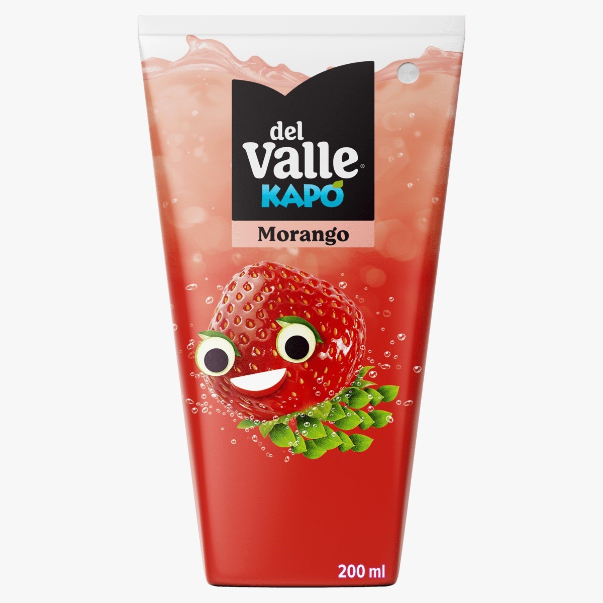 SUCO DEL VALLE KAPO 200 ML TP MORANGO