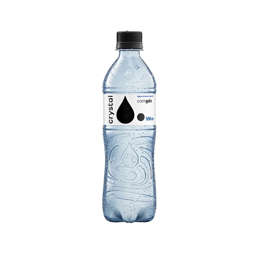 AGUA MINERAL CRYSTAL 500 ML GAS