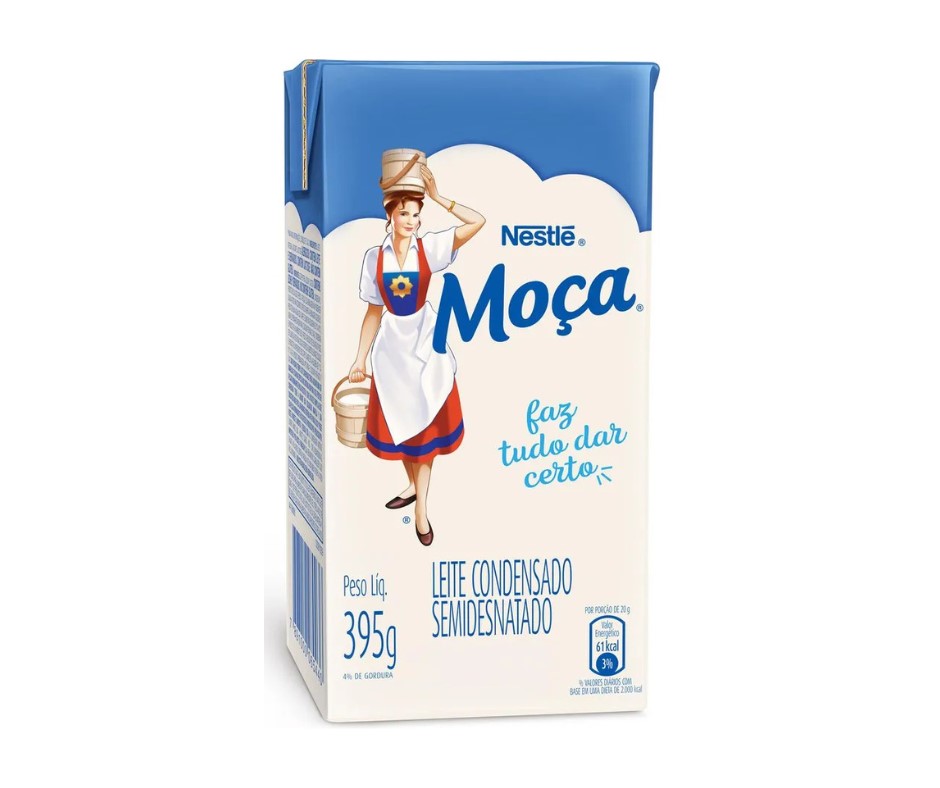 LEITE CONDENSADO TP MOCA 395 G SEMI DESN