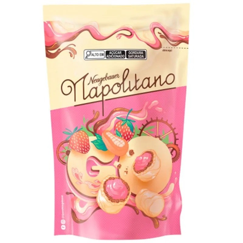 CONFEITO WAFER NAPOLITAN NEUGEBAUER 120G