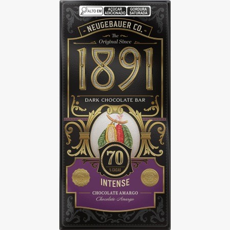 CHOCO NEUGEBAUER BARRA 1891 70 90G INTEN