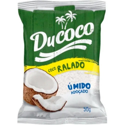 COCO RALADO DUCOCO UMIDO E ADOCADO 50G