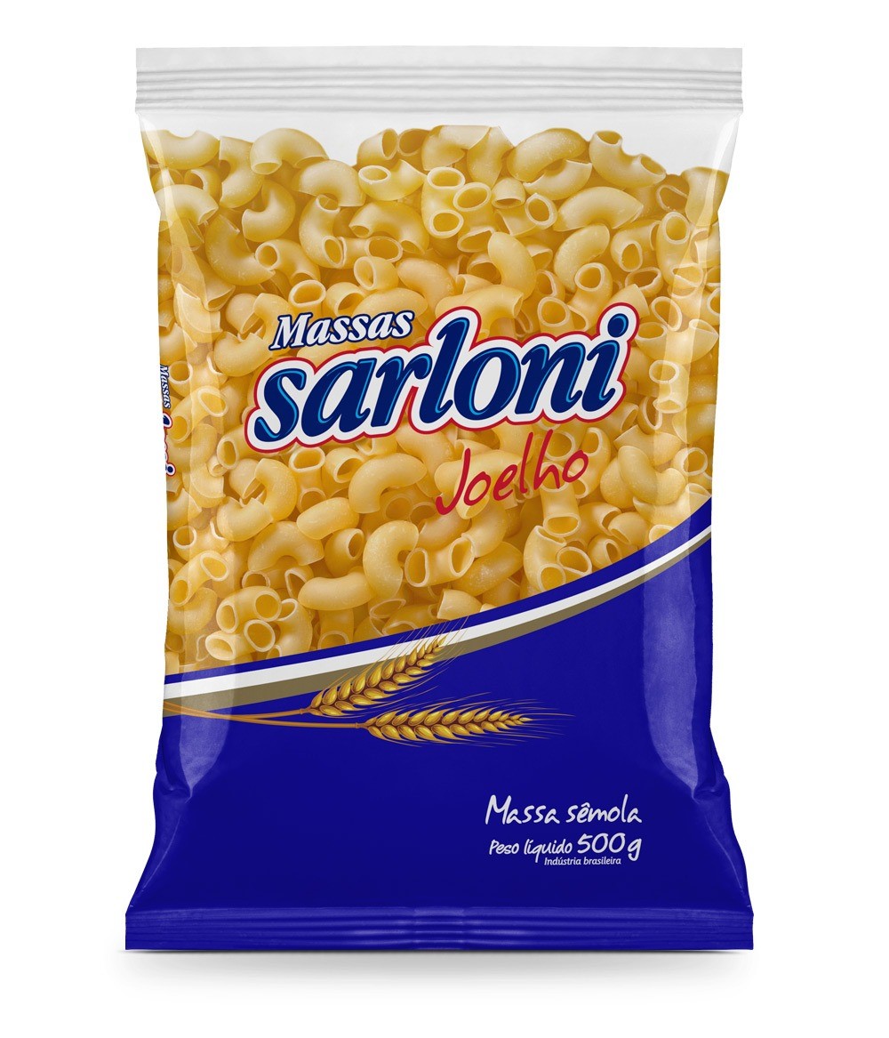 MACARRAO JOELHO SARLONI SEMOLA 500G