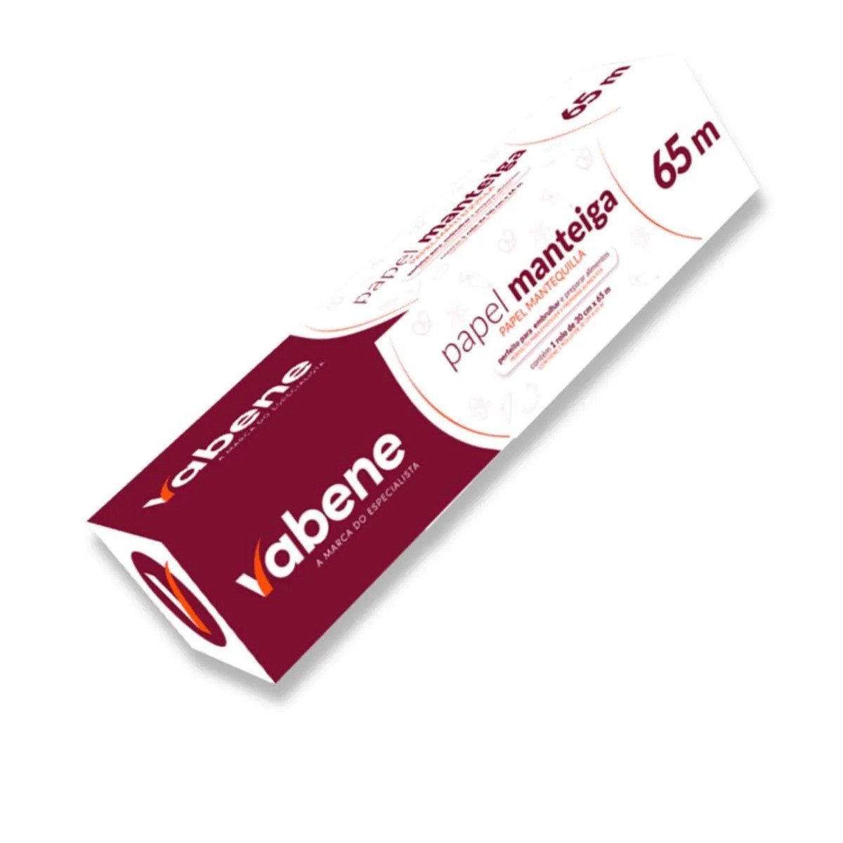 PAPEL MANTEIGA 30CM X 65M VABENE GOURMET