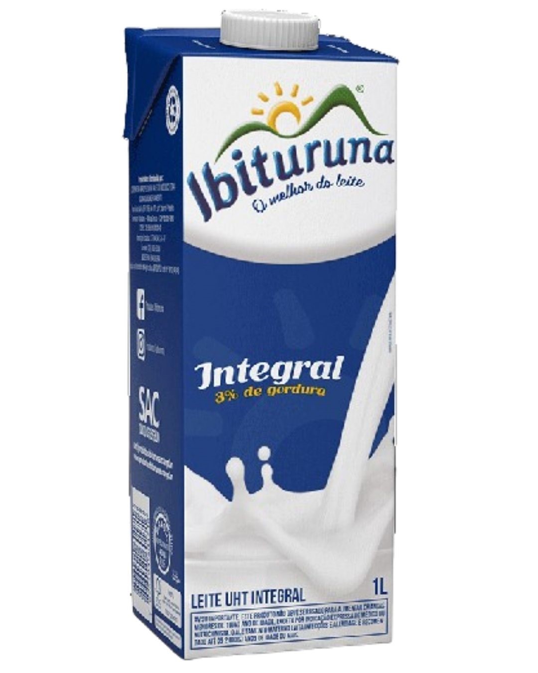 LEITE LONGA VIDA 1L IBITURUNA INTE C/T