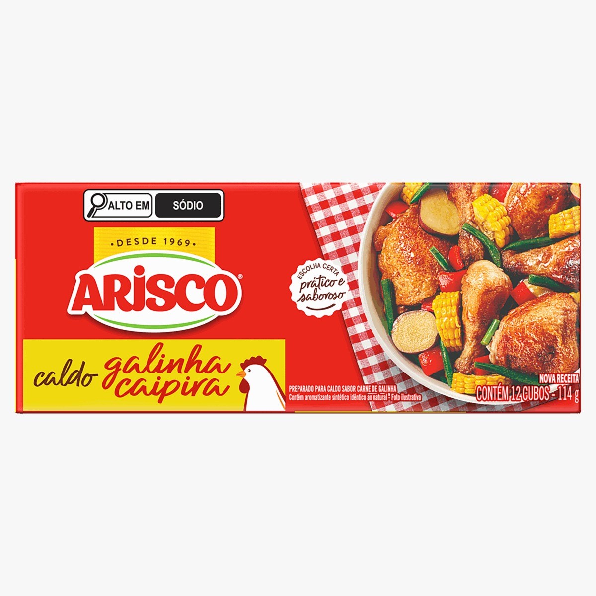 CALDO ARISCO 114G GALINHA