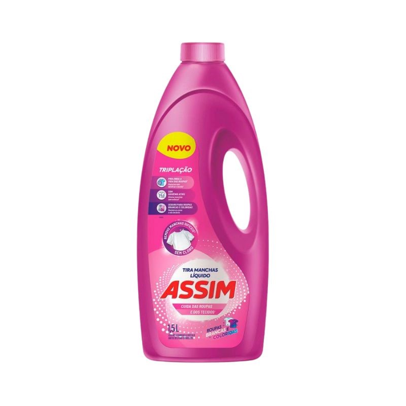 FL TIRA MANCHAS 1,5L ASSIM COLORIDAS