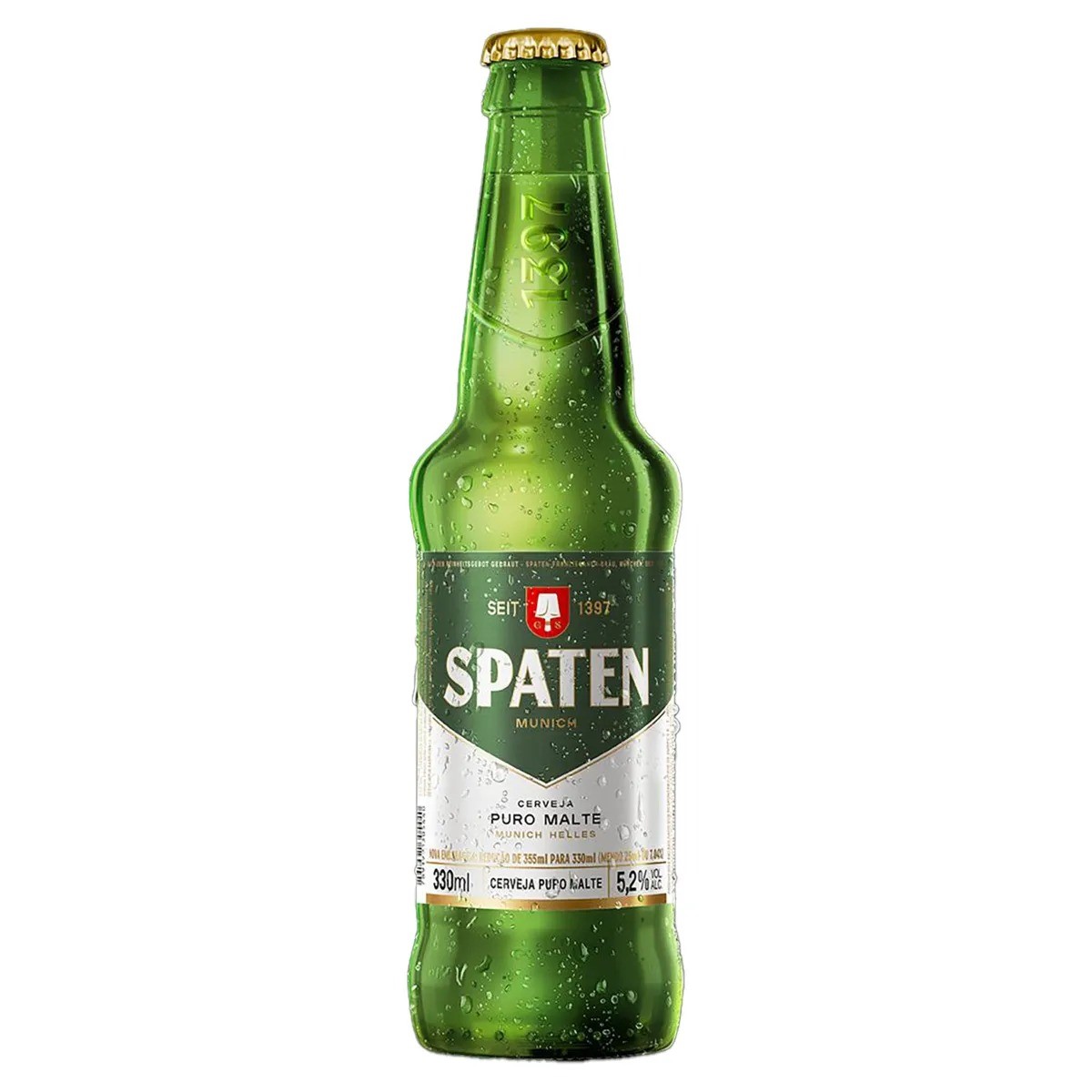 CERVEJA SPATEN PURO MALTE 330ML