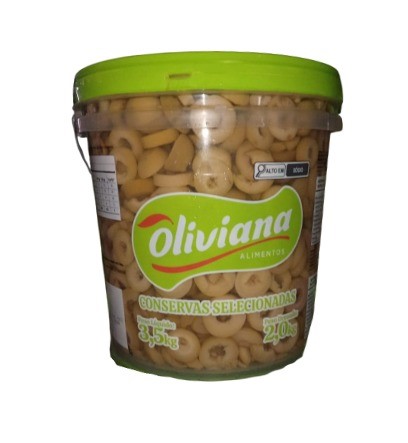 AZEITONA VERDE FATIADA OLIVIANA 2KG