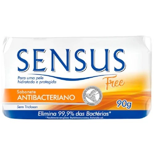 SABONETE SENSUS ANTIBAC 90 G FREE