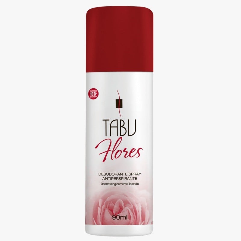 DESOD TABU SPRAY FLORES 90ML