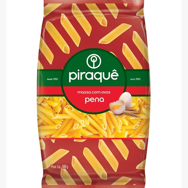 MACARRAO PIRAQUE PENA OVOS 500G