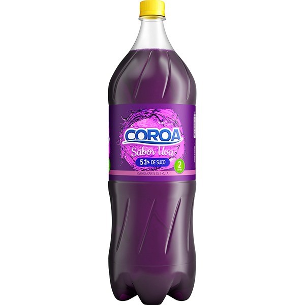 REFRIGERANTE COROA 2 L UVA