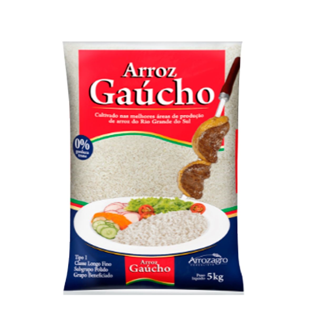ARROZ TIPO 1 GAUCHO 5 KG