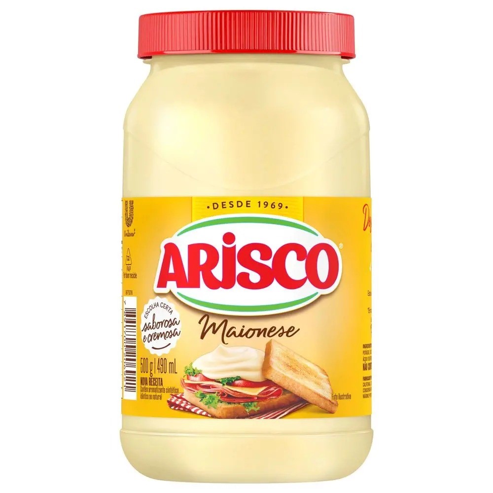 MAIONESE TRAD 500G ARISCO