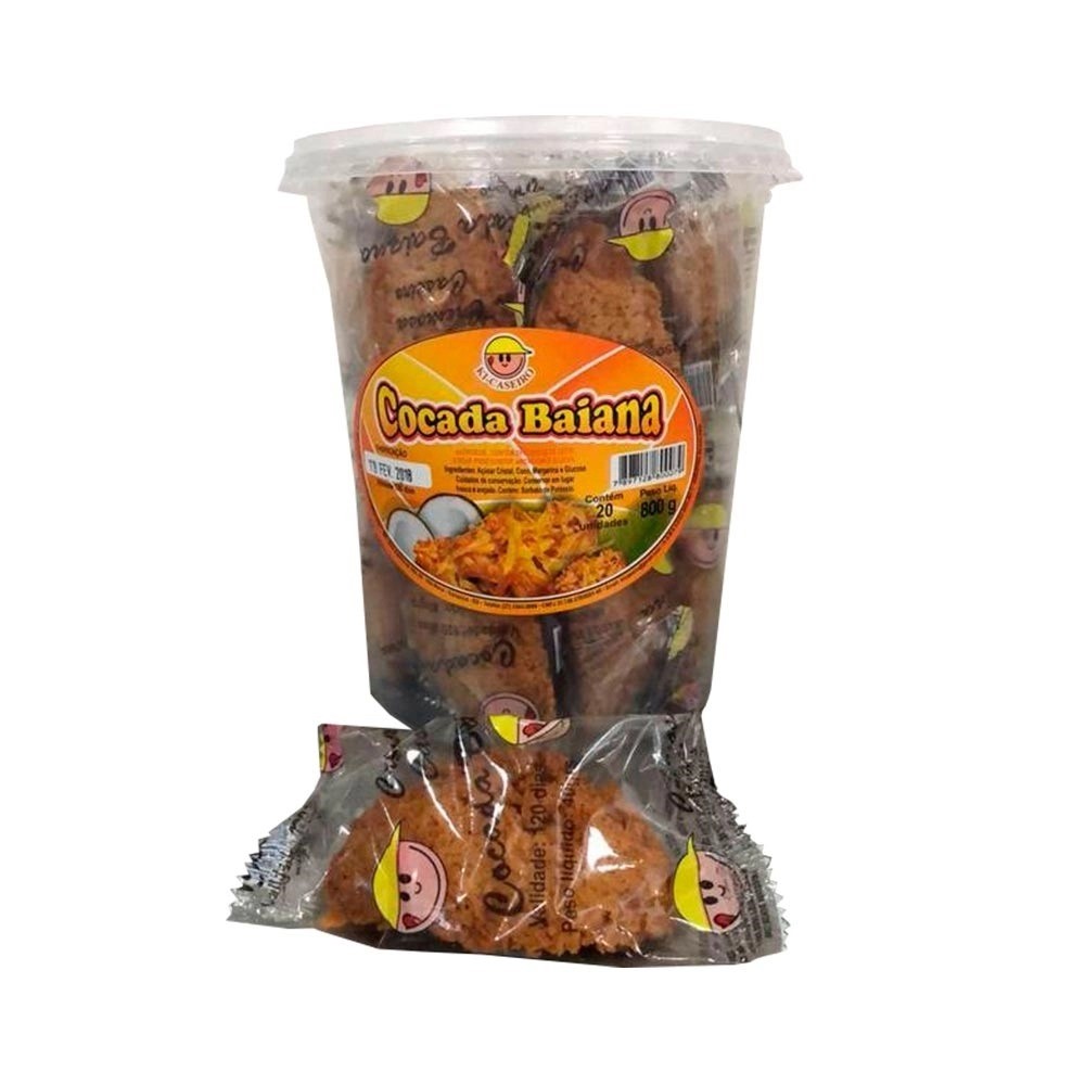 DOCE COCADA BAIANA KICASEIRO POTE 20UN