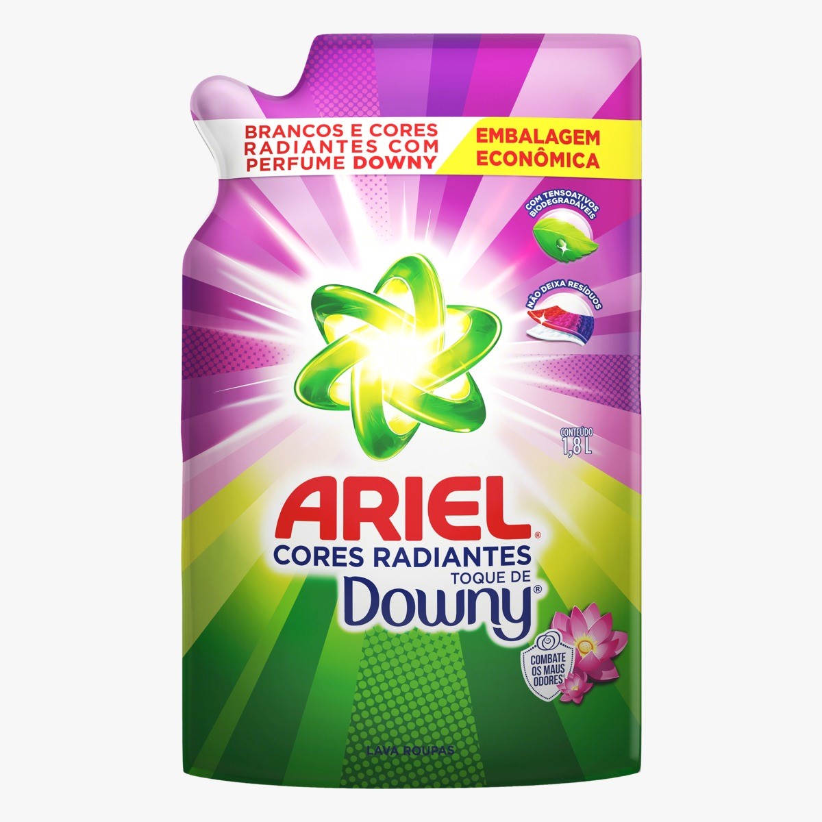 LAVA ROUPAS 1,8L ARIEL SACHE TOQ. DOWNY