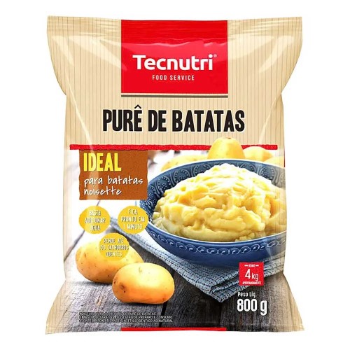 PURE DE BATATAS 800G TECNUTRI