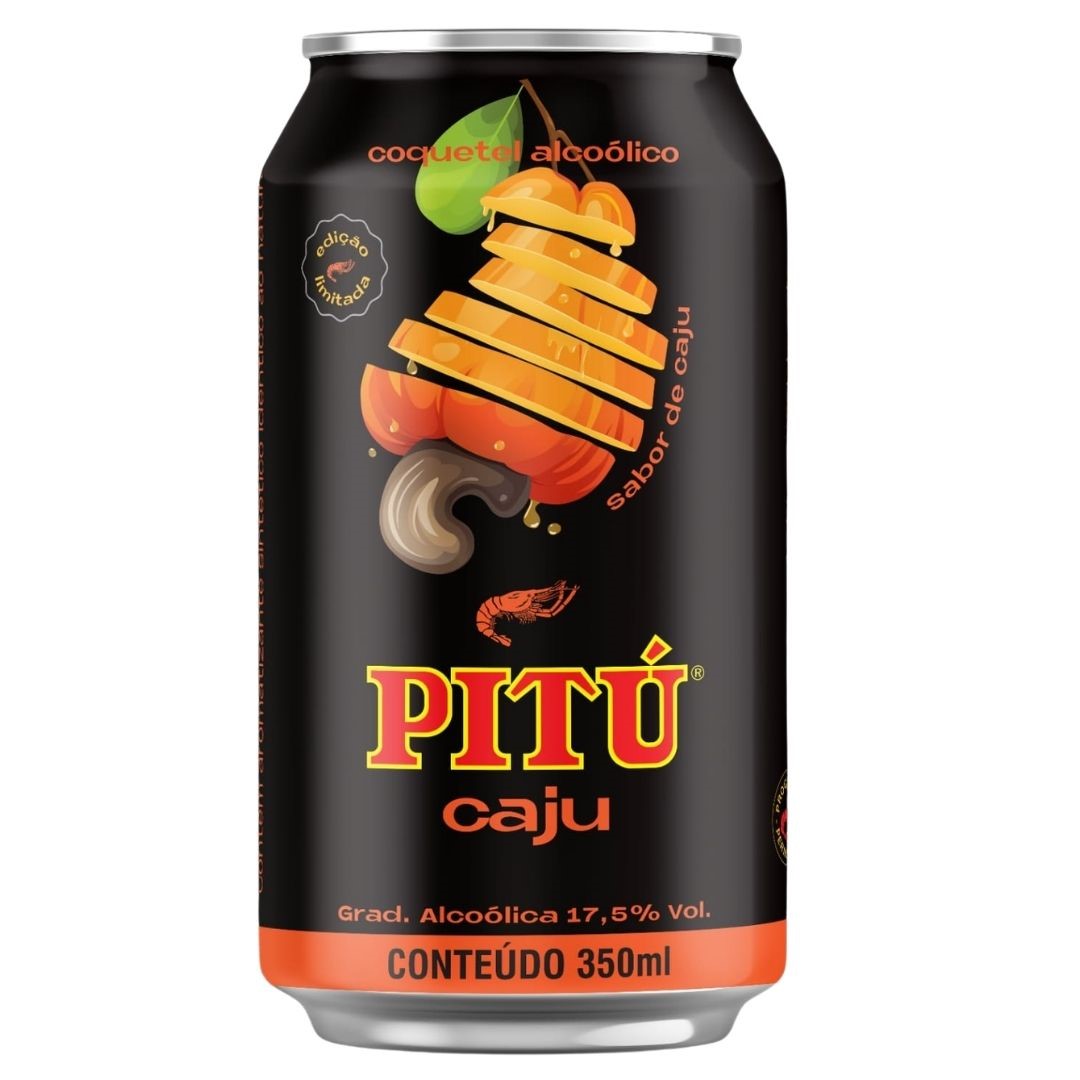 AGUARDENTE PITU CAJU 350ML