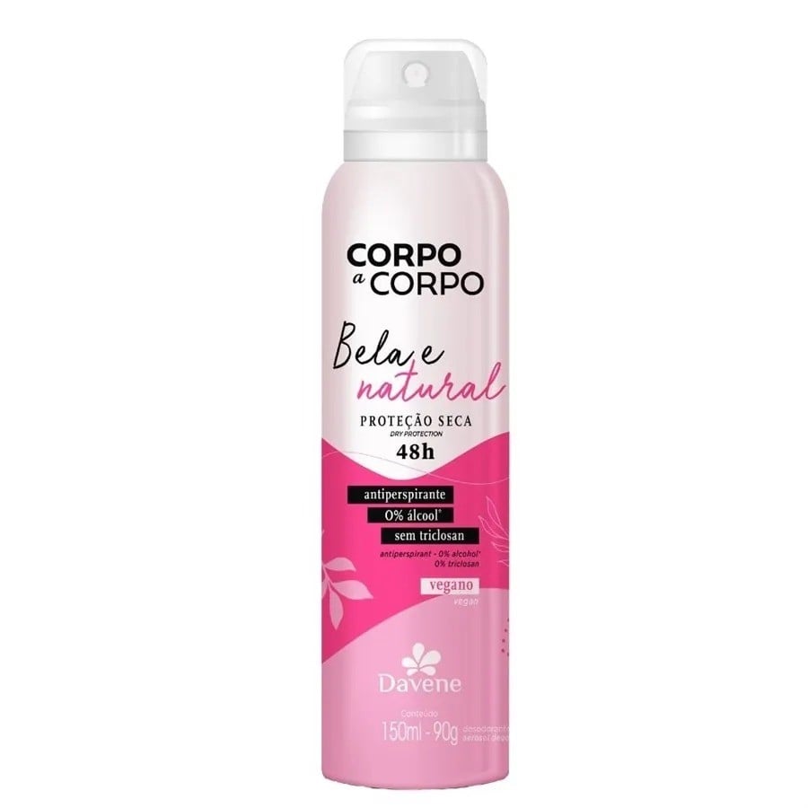 DESOD AERO CORPO A CORPO 150ML NATURAL