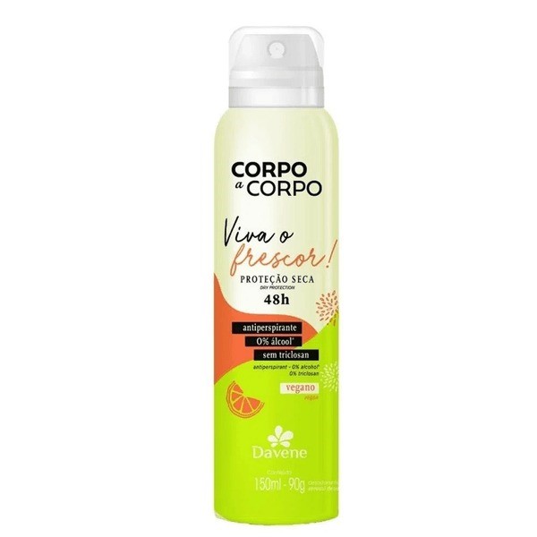 DESOD AERO CORPO A CORPO 150ML FRESCOR
