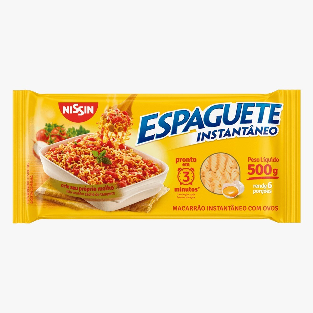 ESPAGUETE INST. 500 G NISSIN MIOJO T3