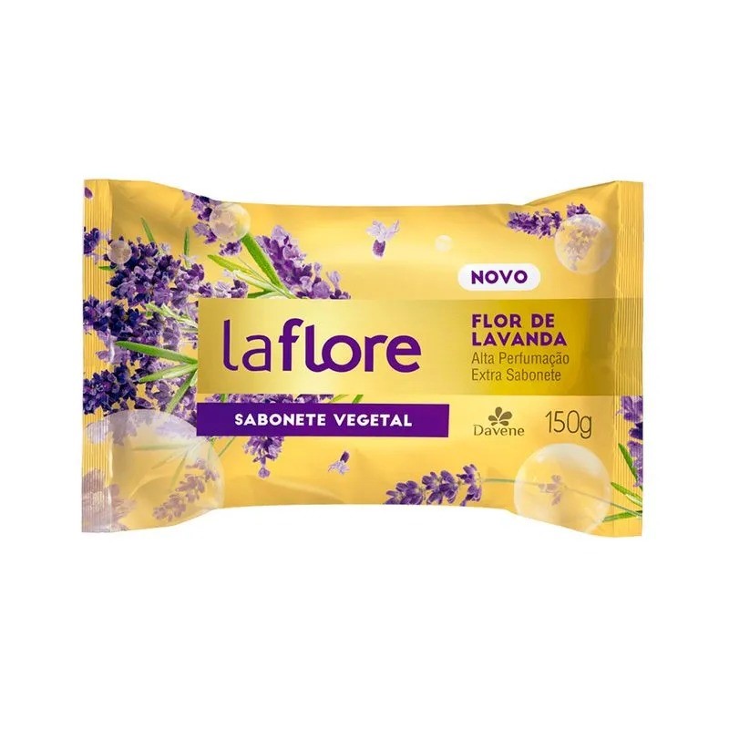 SABONETE LA FLORE DAVENE LAVANDA 150G