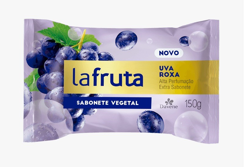 SABONETE LA FRUTA DAVENE UVA ROXA 150G
