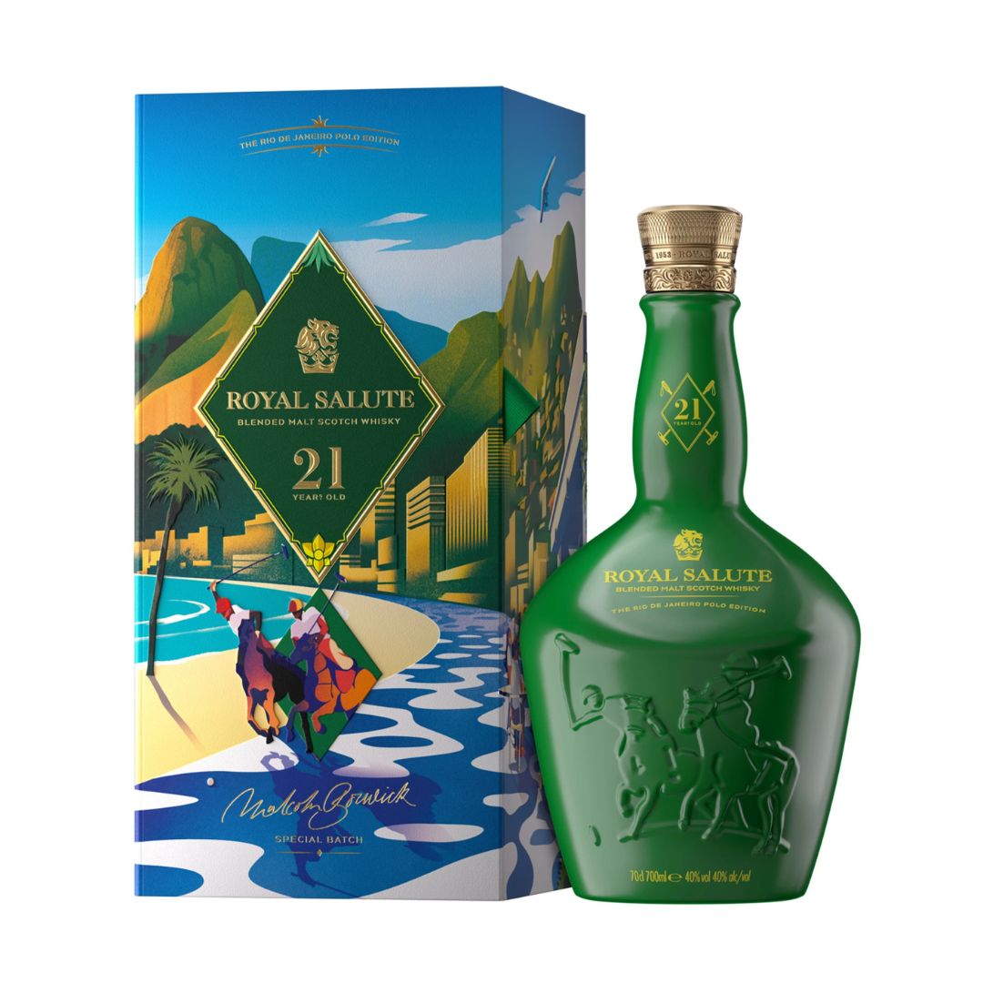 WHISKY ROYAL SALUTE POLO RIO 21A 700ML