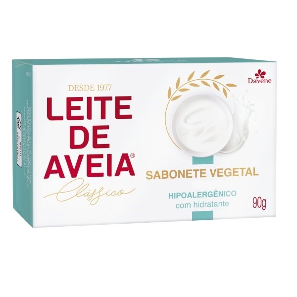 SABONETE LEITE DE AV DAVENE HIP 90G