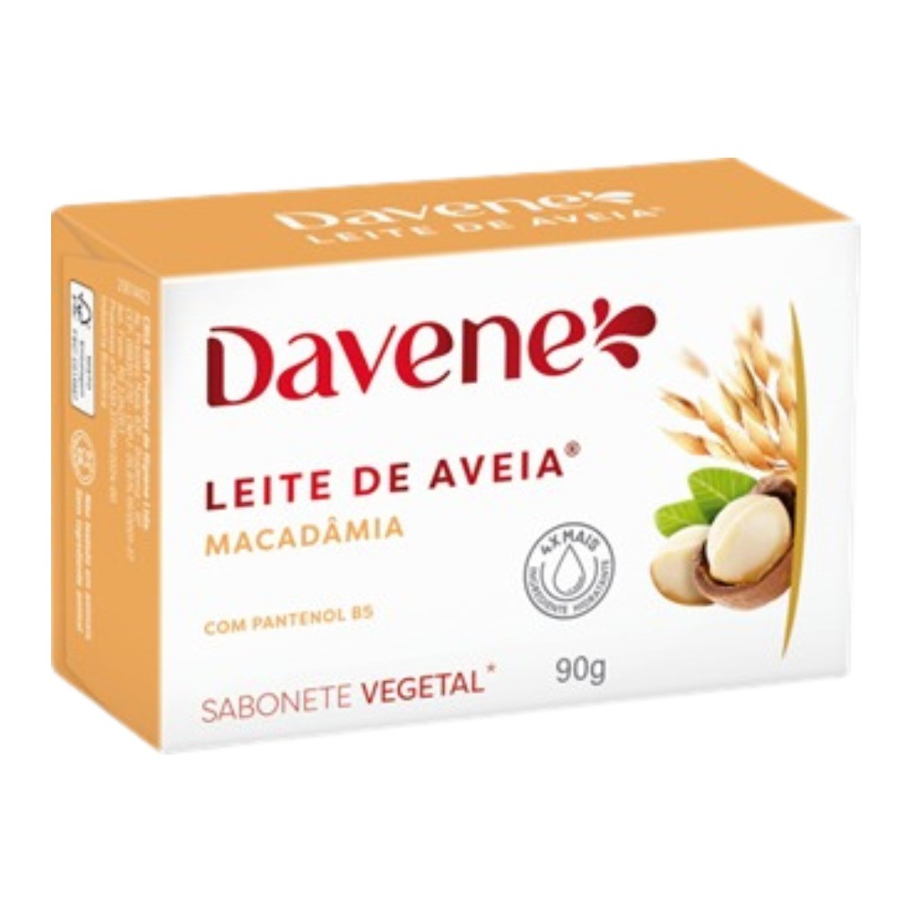 SABONETE LEITE DE AV DAVENE MACADAM 90G