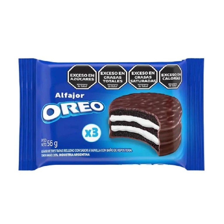 BISCOITO ALFAJOR TRIPLO OREO 56G