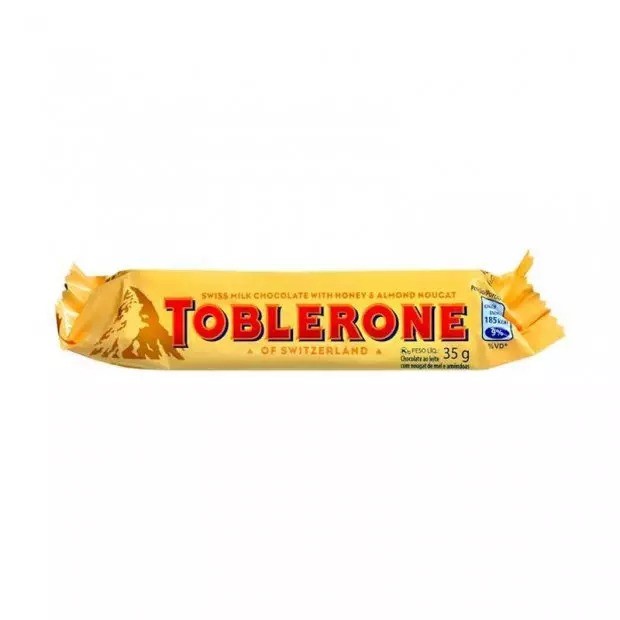 CHOCOLATE TOBLERONE 35 G AO LEITE