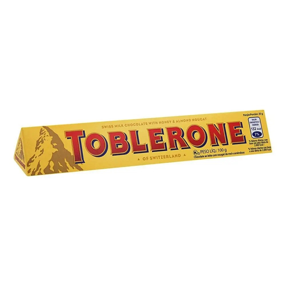 CHOCOLATE TOBLERONE 100 G AO LEITE