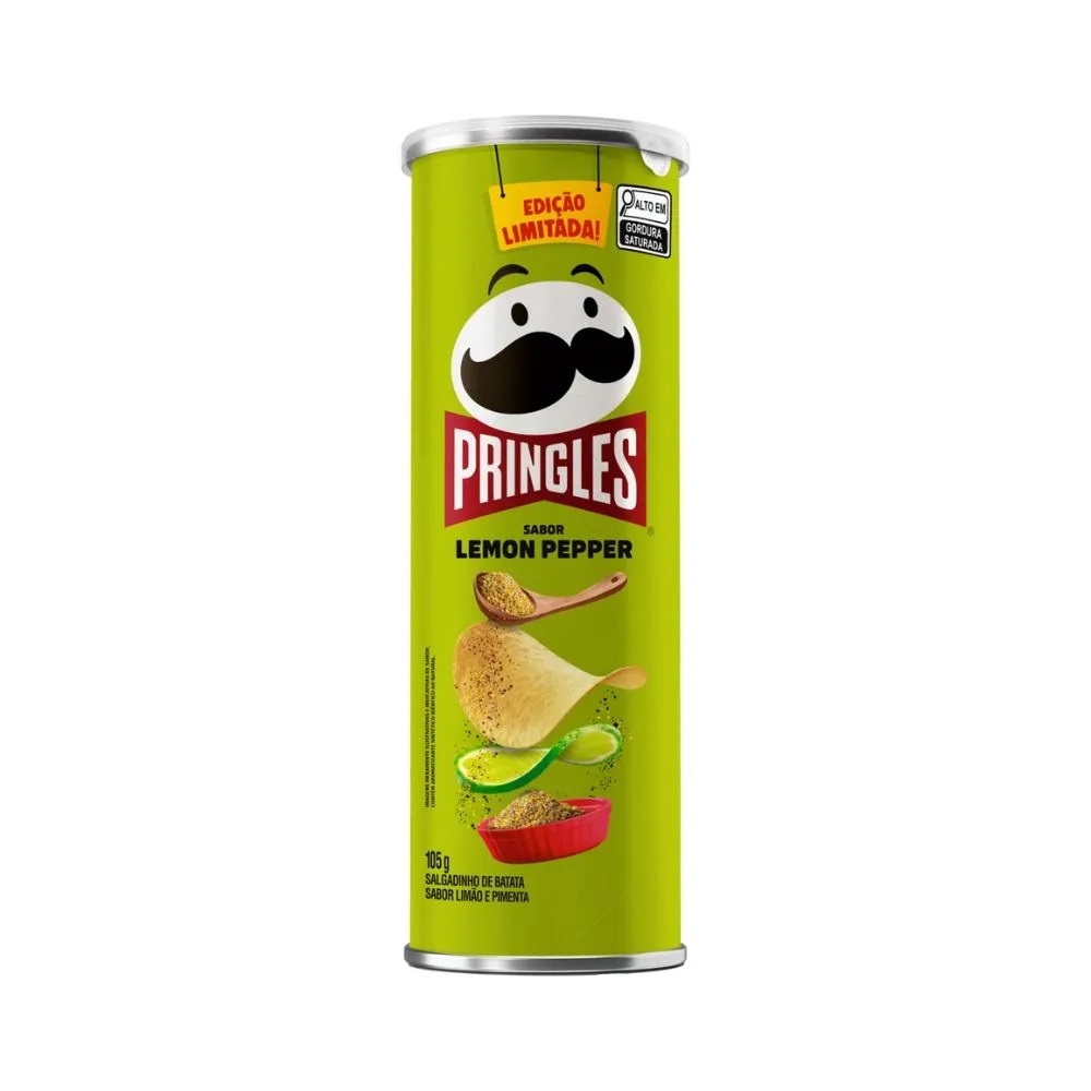 BATATA PRINGLES 105 G LEMON PEPPER