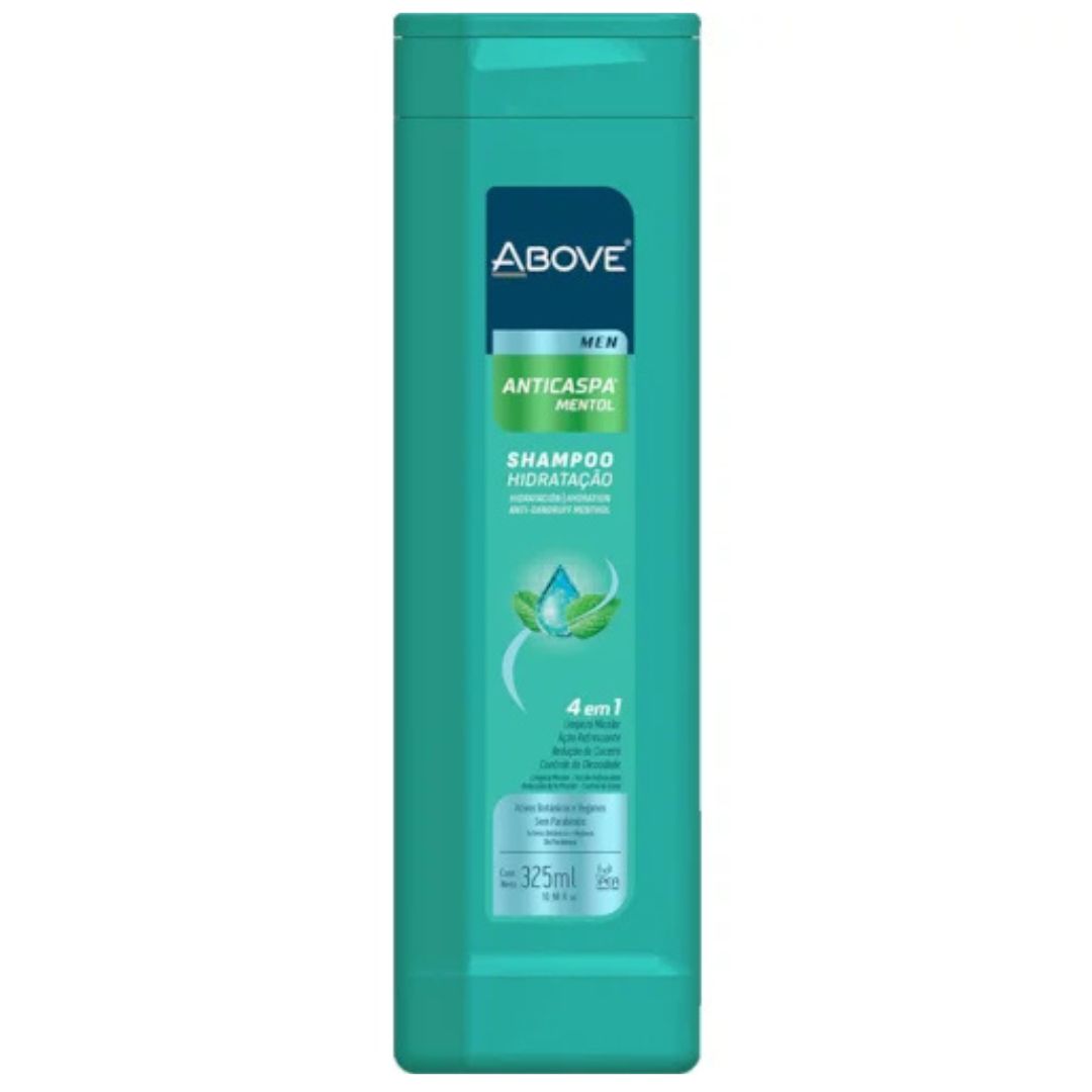 SHAMPOO ABOVE MEN ANTICASPA MENTOL 325ML