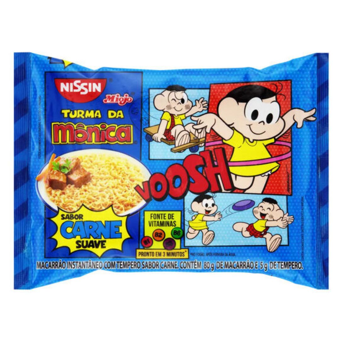 MACARRAO INST. 85 G NISSIN CARNE T.MONI