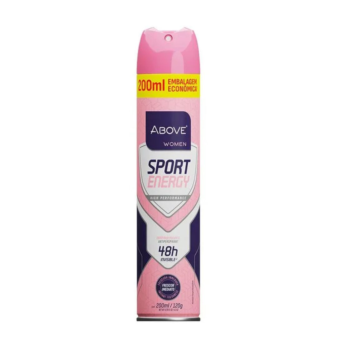 DESOD ABOVE SPORT ENERGY WOMEM 200ML