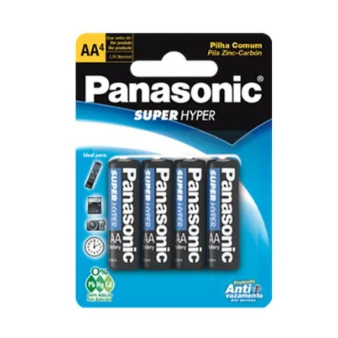 PILHA PANASONIC AA 4UN