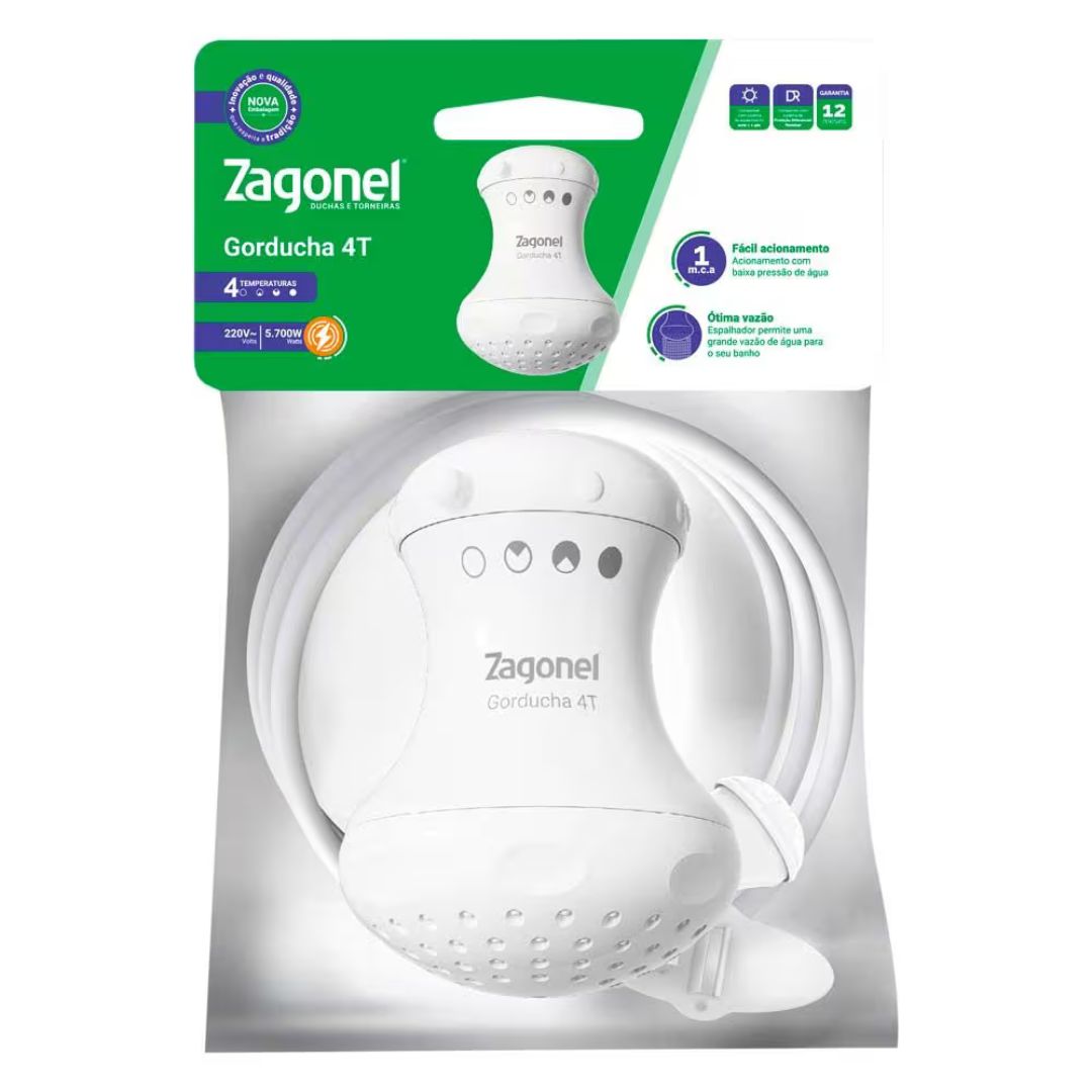 ZA CHUV DUCHA MOMENT 4 TEMP 5700W 220V